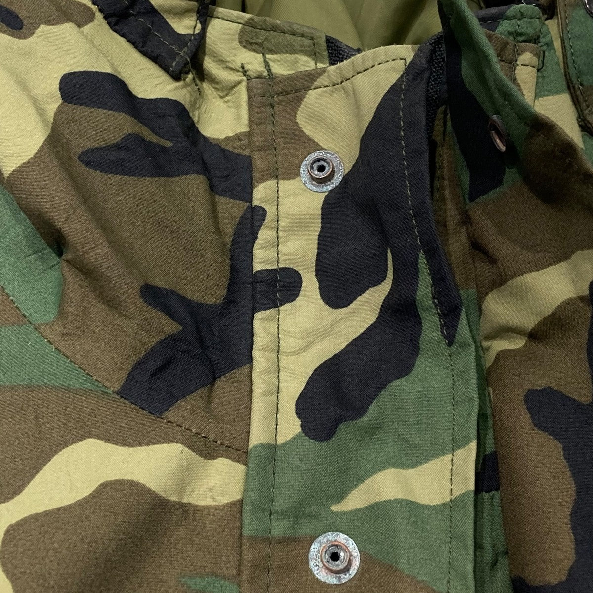 US ARMY GEN1 Woodland Camo Parkaカモフラミリタリージャケット 古着・中古-6枚目のアイテム画像