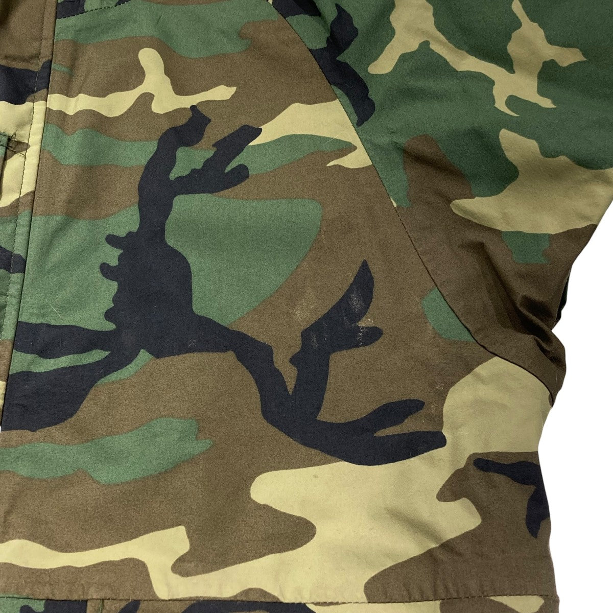 US ARMY GEN1 Woodland Camo Parkaカモフラミリタリージャケット 古着・中古-9枚目のアイテム画像