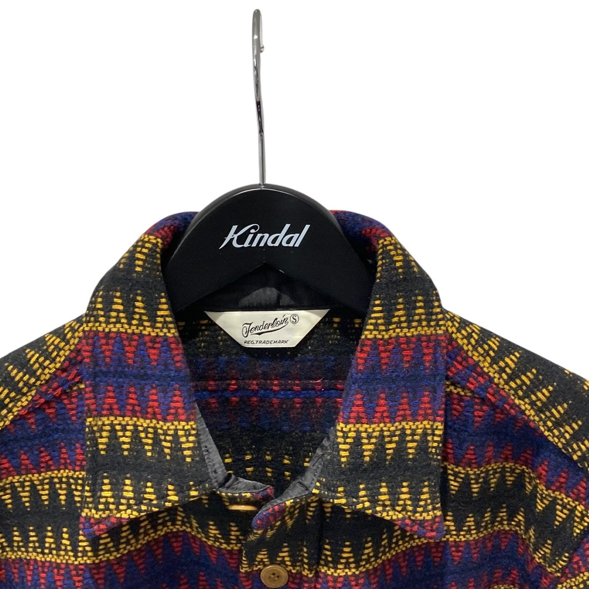 テンダーロイン TENDERLOIN NATIVE CPO size.XS TENDERLOIN(テンダーロイン) ネイティブ柄CPOジャケット ブラック