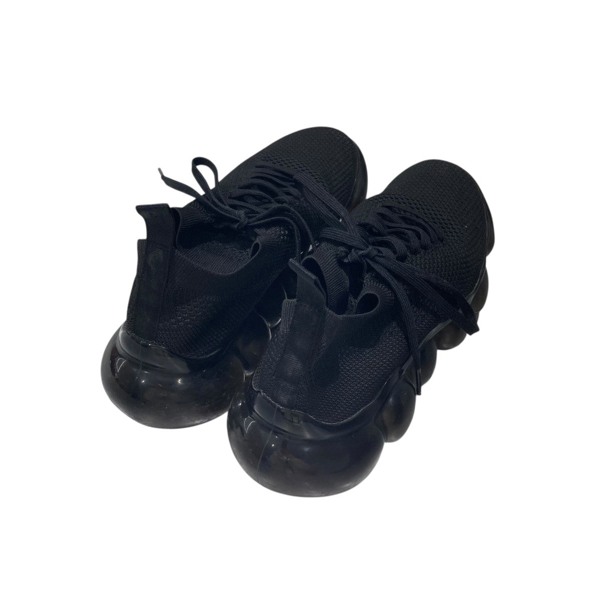 grounds×WIND AND SEA JEWELRYスニーカー ブラック サイズ 24.0cm