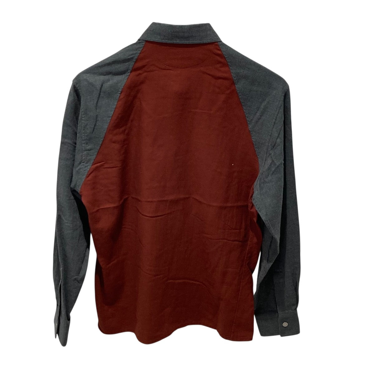 HERMES(エルメス) 長袖シャツ グレー×レッド｜【公式】カインドオル