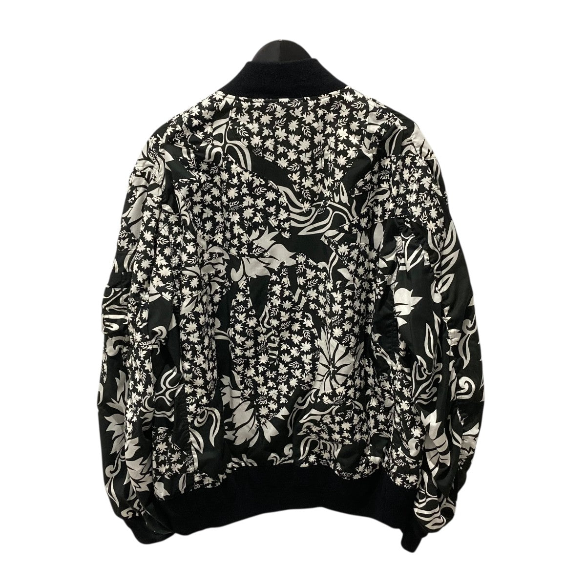 sacai 24SSFloral Embroidered Patch Blousonジップブルゾン24-03285M 古着・中古-2枚目のアイテム画像