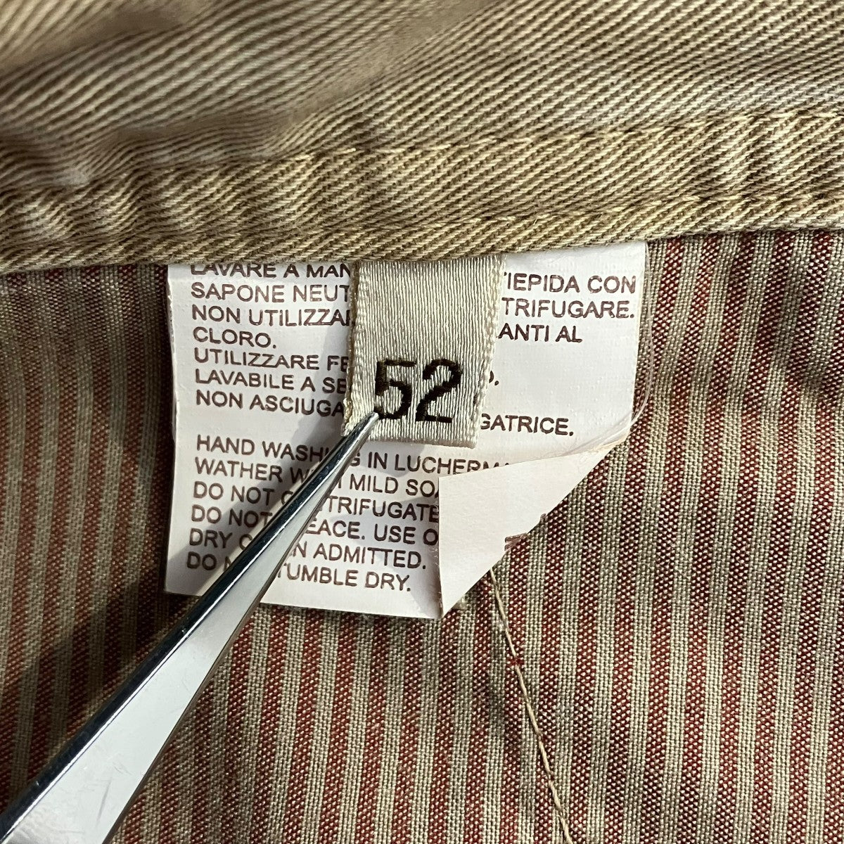BRUNELLO CUCINELLI ドローストリングカーゴショーツハーフパンツ 古着・中古-6枚目のアイテム画像
