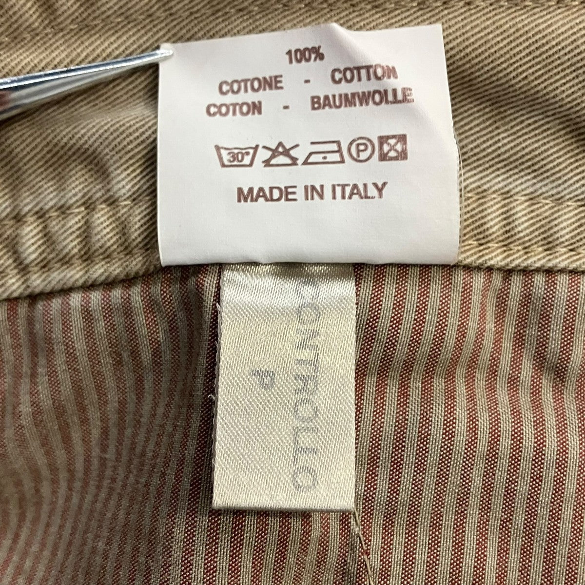 BRUNELLO CUCINELLI ドローストリングカーゴショーツハーフパンツ 古着・中古-7枚目のアイテム画像