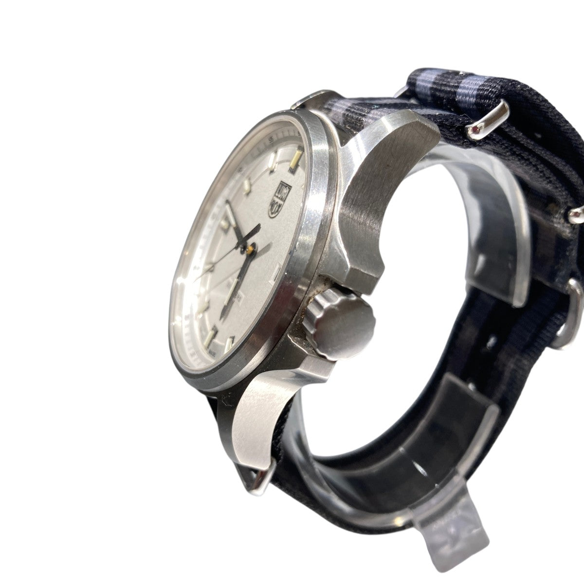 LUMINOX Silver Stainless Steel Dress Field Mens Watches腕時計 古着・中古-2枚目のアイテム画像