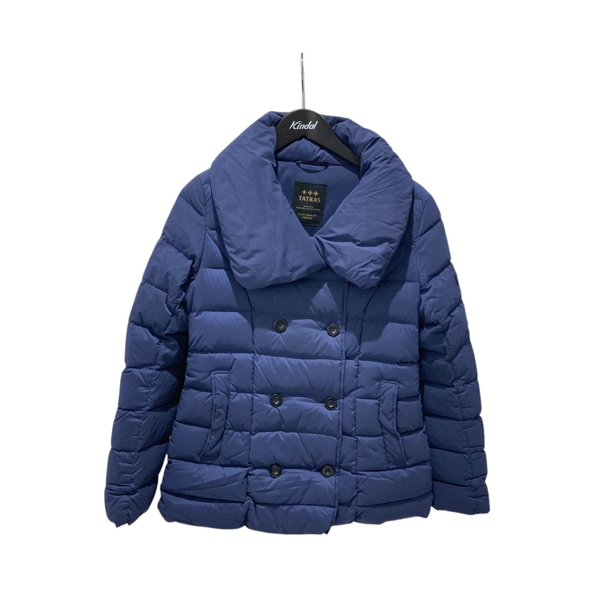極美品 TATRAS タトラス LORENZANA ダウンジャケット ネイビー TATRAS(タトラス) ダブル LORENZANAダウンジャケットLTA17A4488