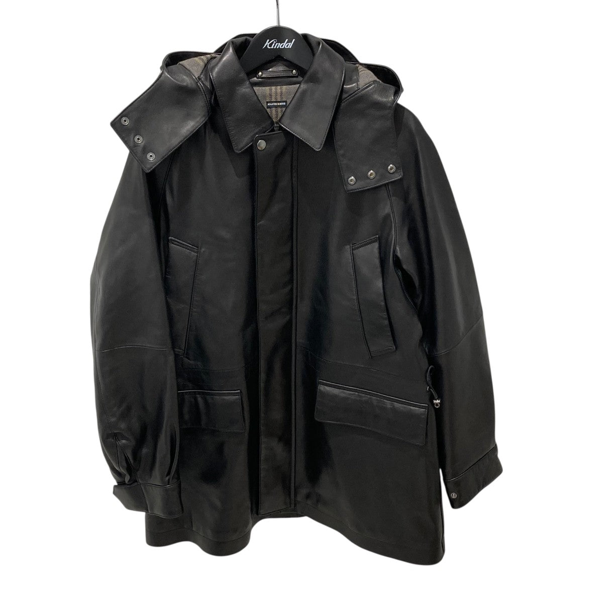 MAATEE＆SONS SHEEP LEATHER HALF COATレザーコートMT4303-0913 古着・中古-1枚目のアイテム画像