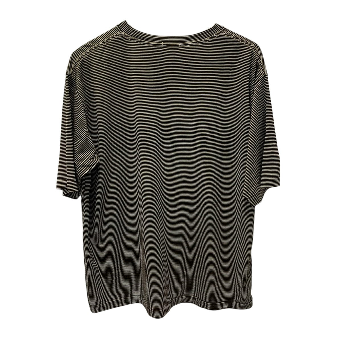 COMOLI サマーウール天竺Tシャツ ボーダーTシャツX01-05013 古着・中古-2枚目のアイテム画像