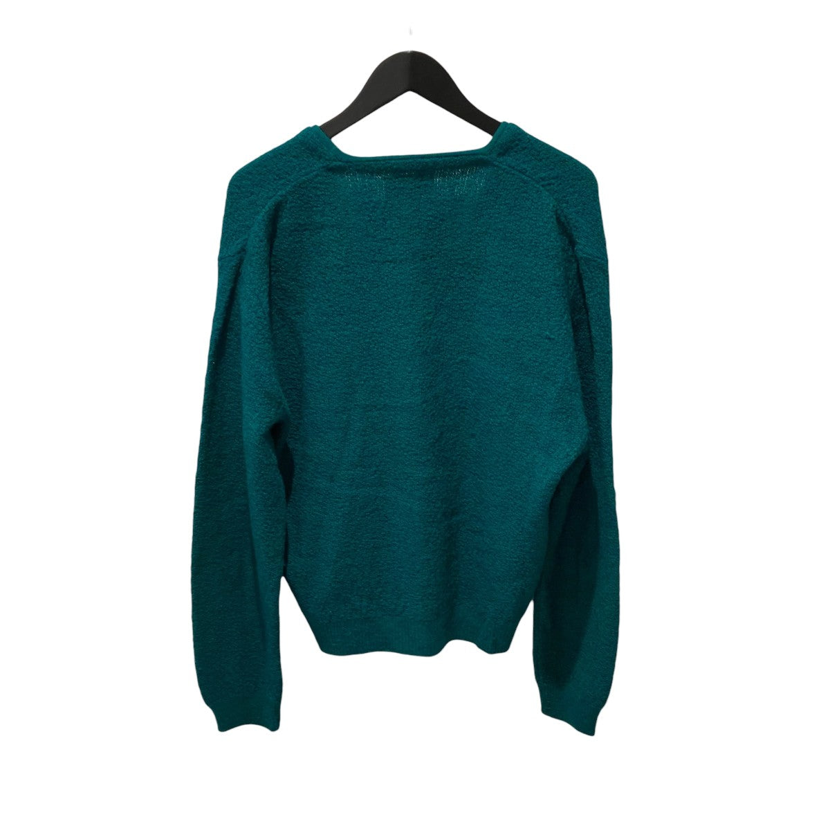 VINTAGE 50s-60s アクリルミックスカラーニットカーディガン 古着・中古-2枚目のアイテム画像