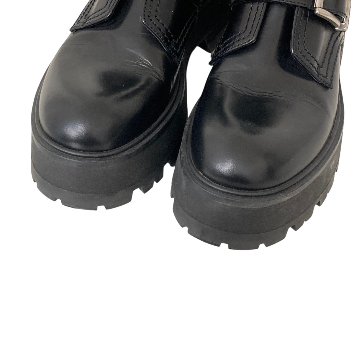ALEXANDER McQUEEN ベルトブーツ 古着・中古-3枚目のアイテム画像