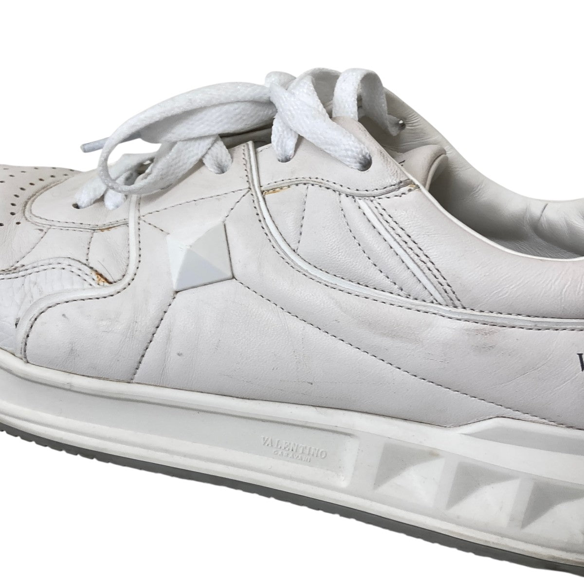 VALENTINO GARAVANI 21AWOne Stud Low Topスニーカー 古着・中古-10枚目のアイテム画像