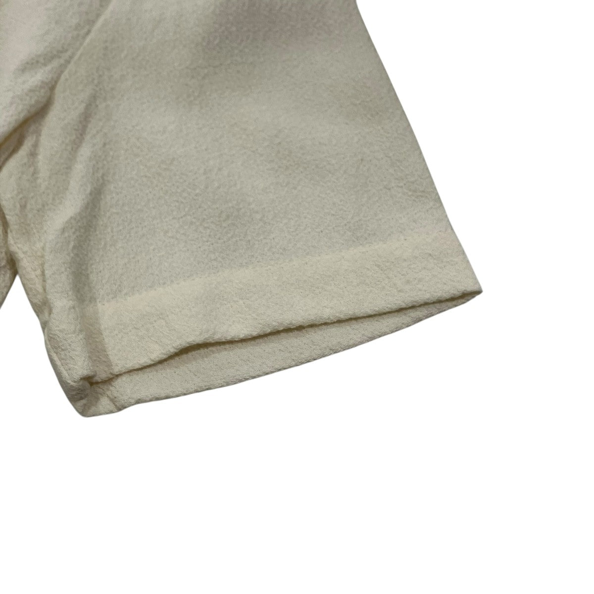 Sefr 25SSMael Shirt OFF WHITE CREPE半袖シャツSF-25SSM-035 古着・中古-4枚目のアイテム画像