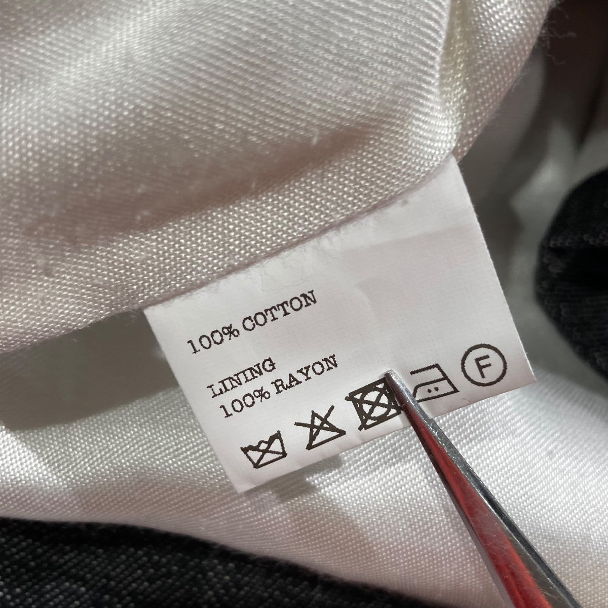 THREEFACE THREE SKULLS VIETNAM JACKETデニムジャケット 古着・中古-5枚目のアイテム画像