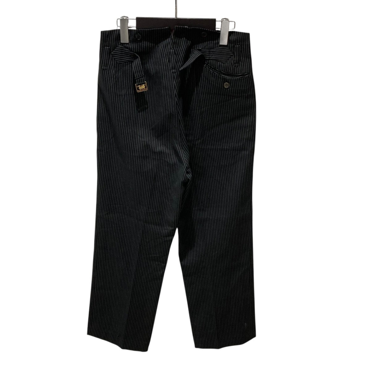 VINTAGE シンチバック EUROストライプスラックスパンツ