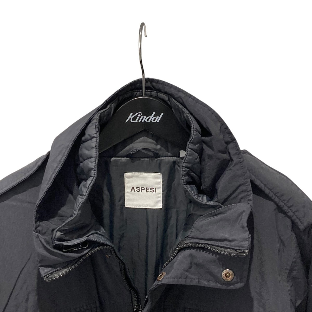 ASPESI ブラック M65 Sサイズ ASPESI アスペジ ウォータープルーフ 中綿入り M-65 フィールド
