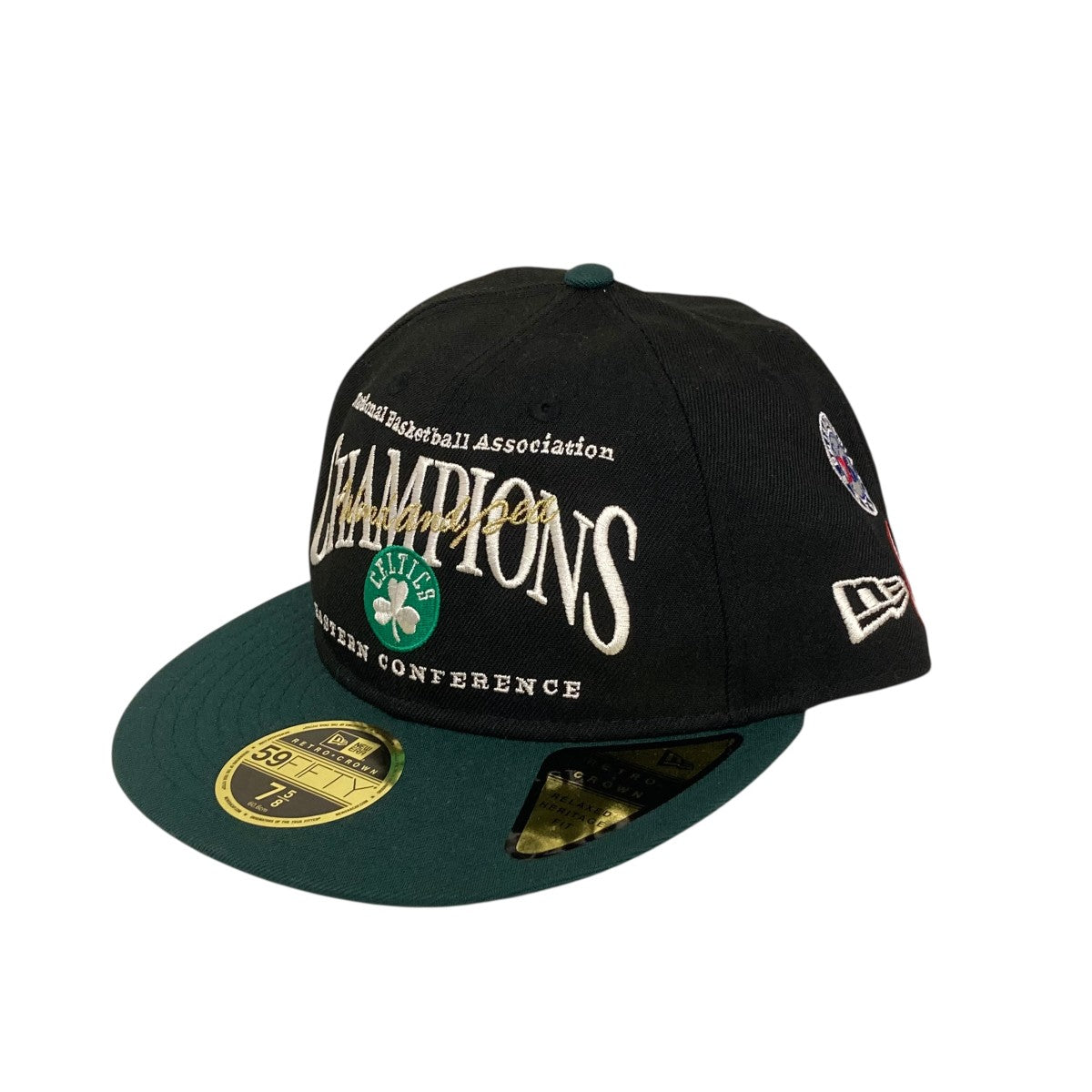 NBA×New Era×WIND AND SEA BOSTON CELTICS Retro Crown 9 fifty Capキャップ 古着・中古-1枚目のアイテム画像