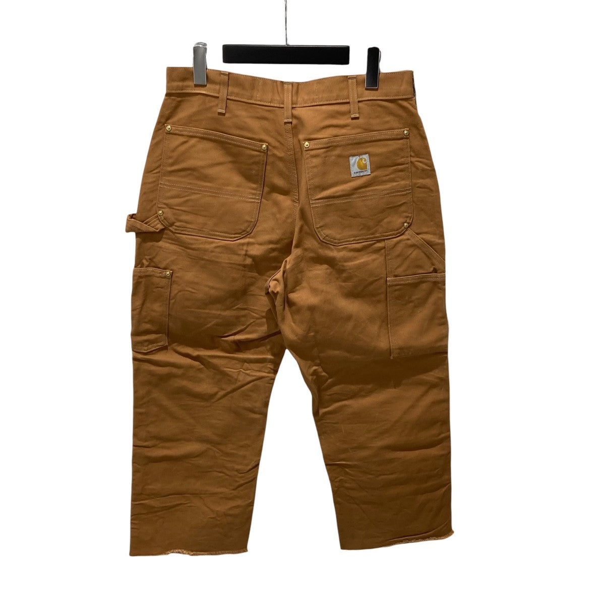 CarHartt カットオフ USA製ダブルニーペインターパンツB01BRN 古着・中古-2枚目のアイテム画像