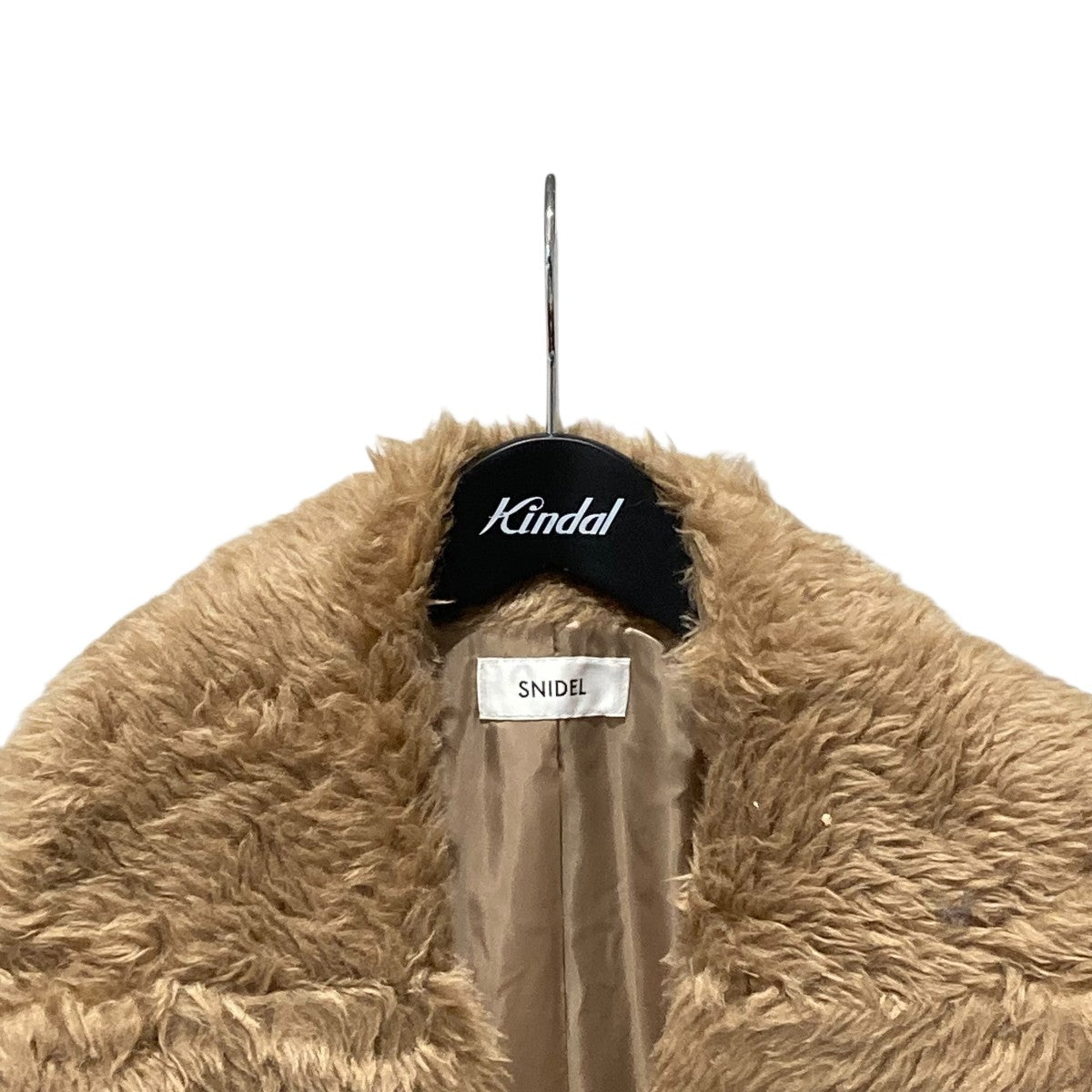 Snidel ボアロングコートswfc255064 古着・中古-3枚目のアイテム画像