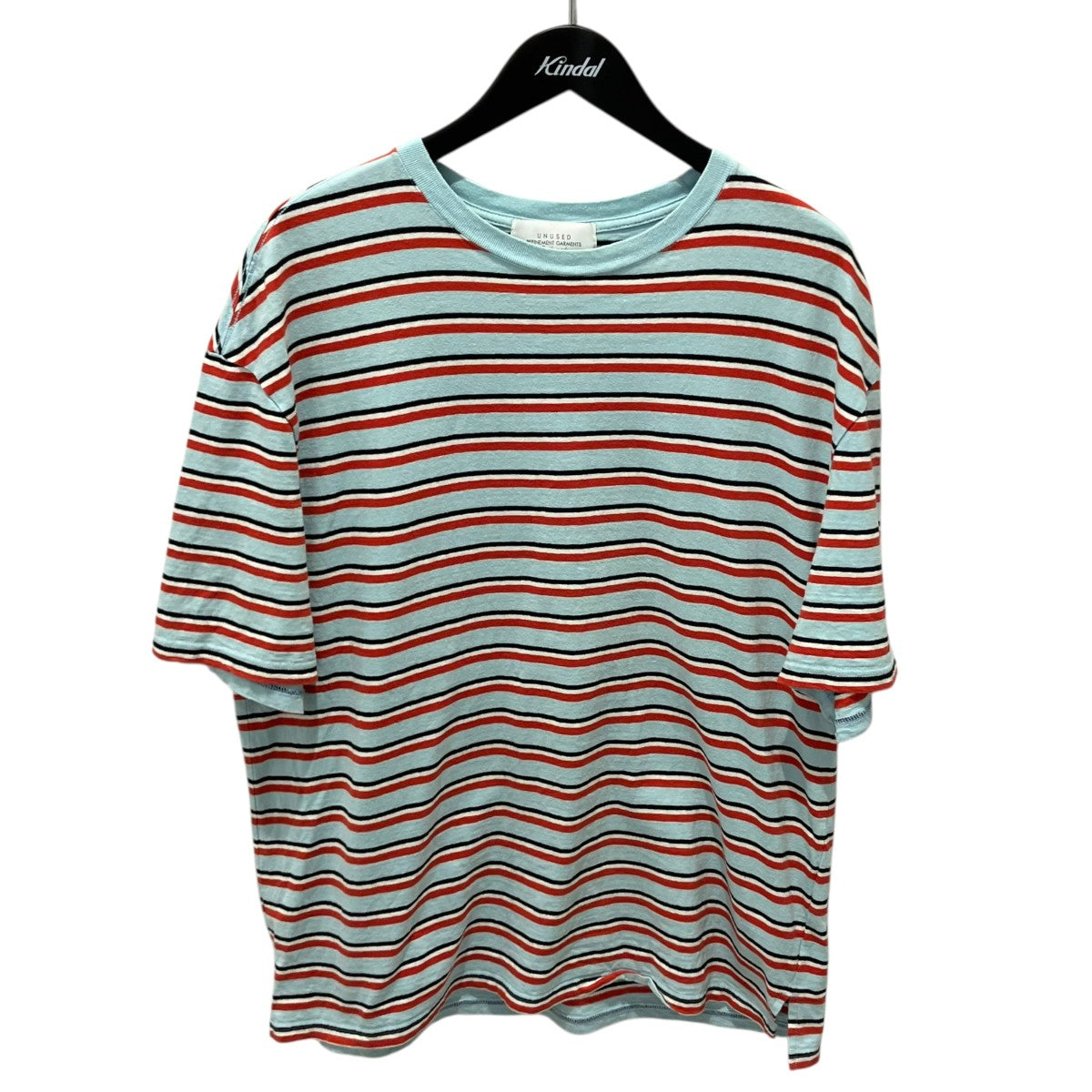 UNUSED 22AWボーダーTシャツTシャツUS2272 古着・中古-1枚目のアイテム画像