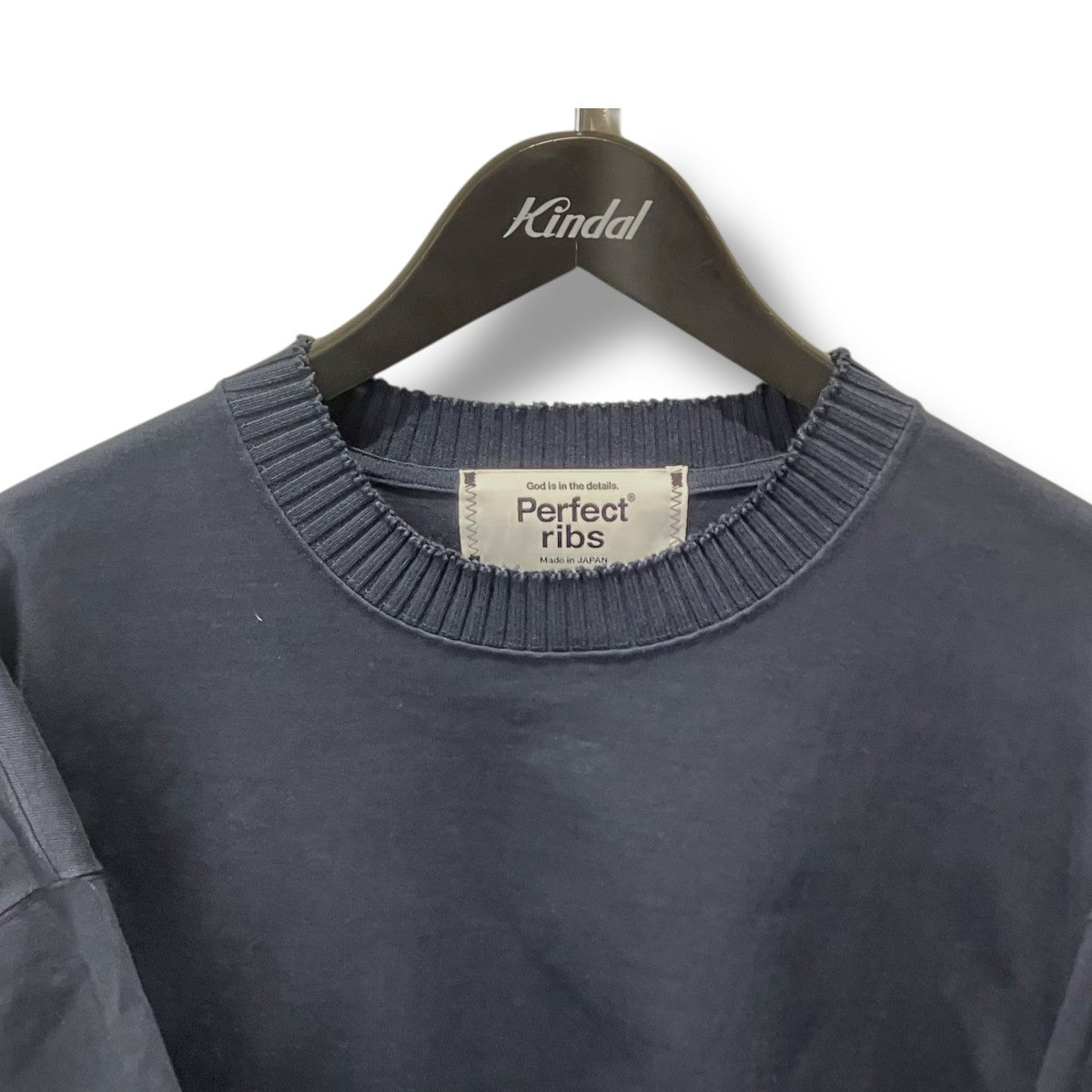 Perfect ribs Side Slit Long Sleeve T Shirts長袖TシャツPR512011 古着・中古-3枚目のアイテム画像
