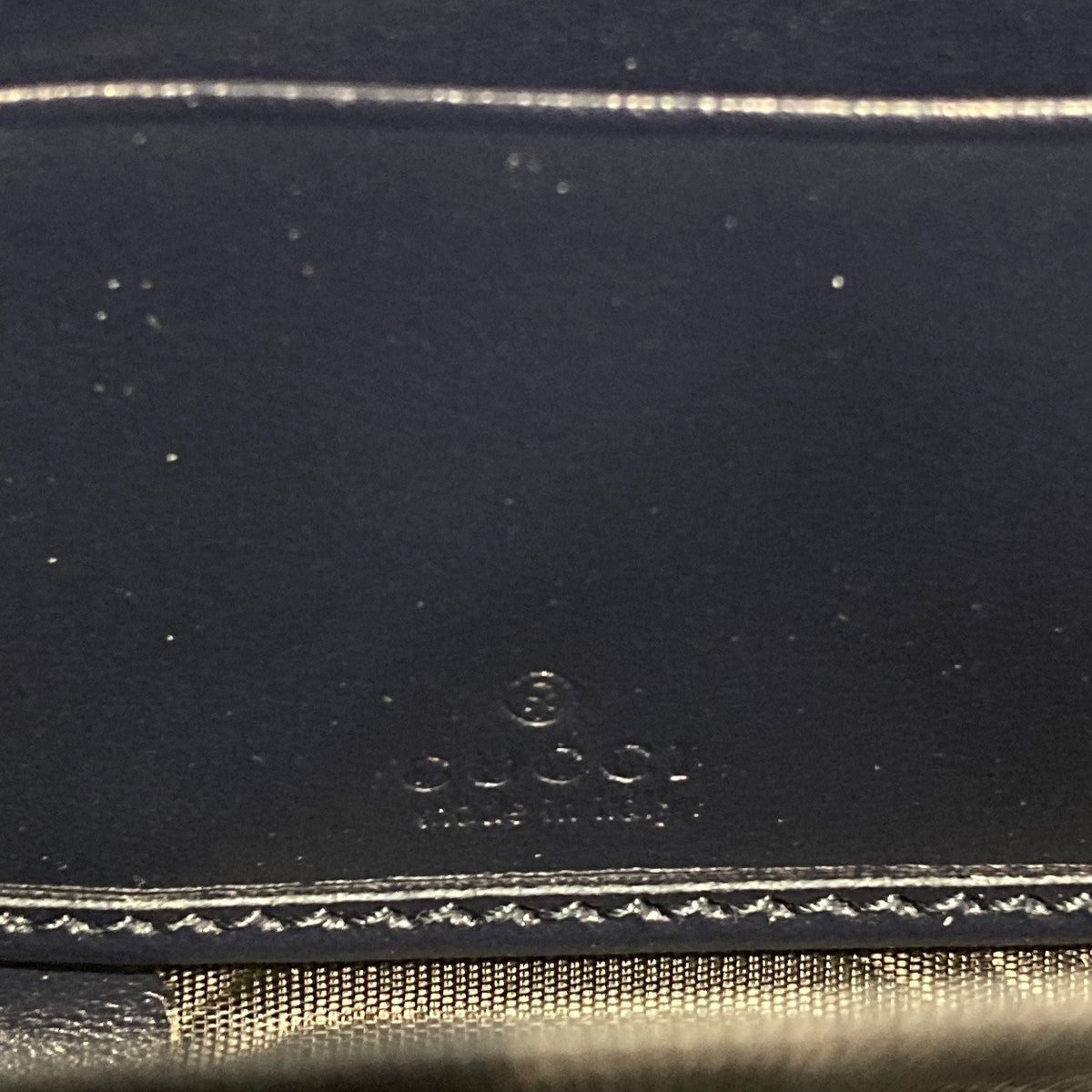 GUCCI ホースビット キャンバス×レザー ラウンドジップウォレット長財布621889 古着・中古-5枚目のアイテム画像