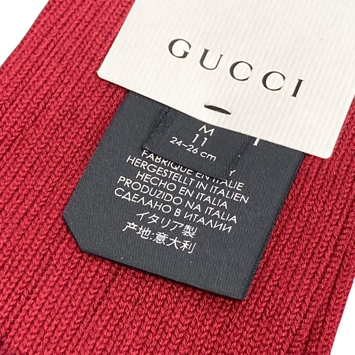 GUCCI(グッチ) GGロゴソックス靴下 サイズ 24-26cm｜【公式】カインド