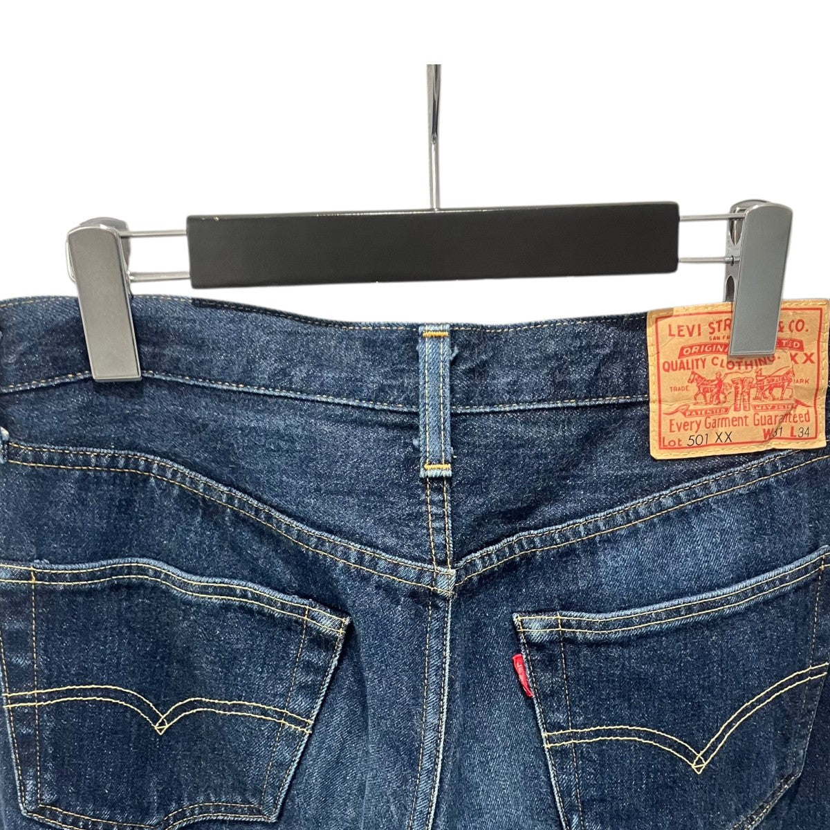 LEVI’S VINTAGE CLOTHING 1955年復刻 501XX 日本製 50155-0079デニムパンツ 古着・中古-5枚目のアイテム画像