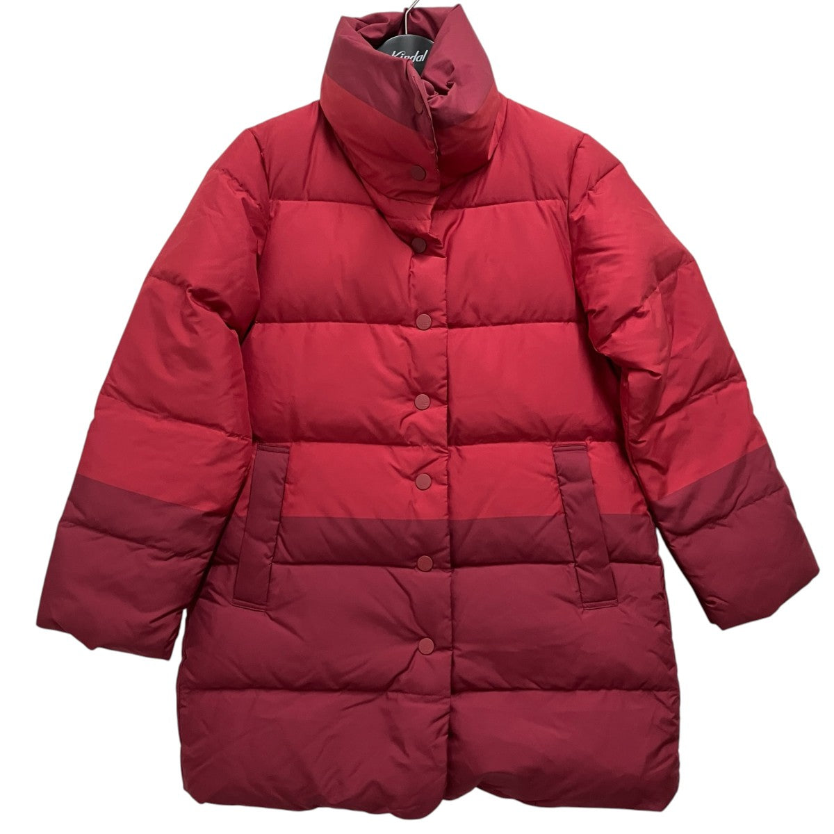PLEATS PLEASE 14AWバイカラーダウンコートPP44-ZA892 古着・中古-1枚目のアイテム画像