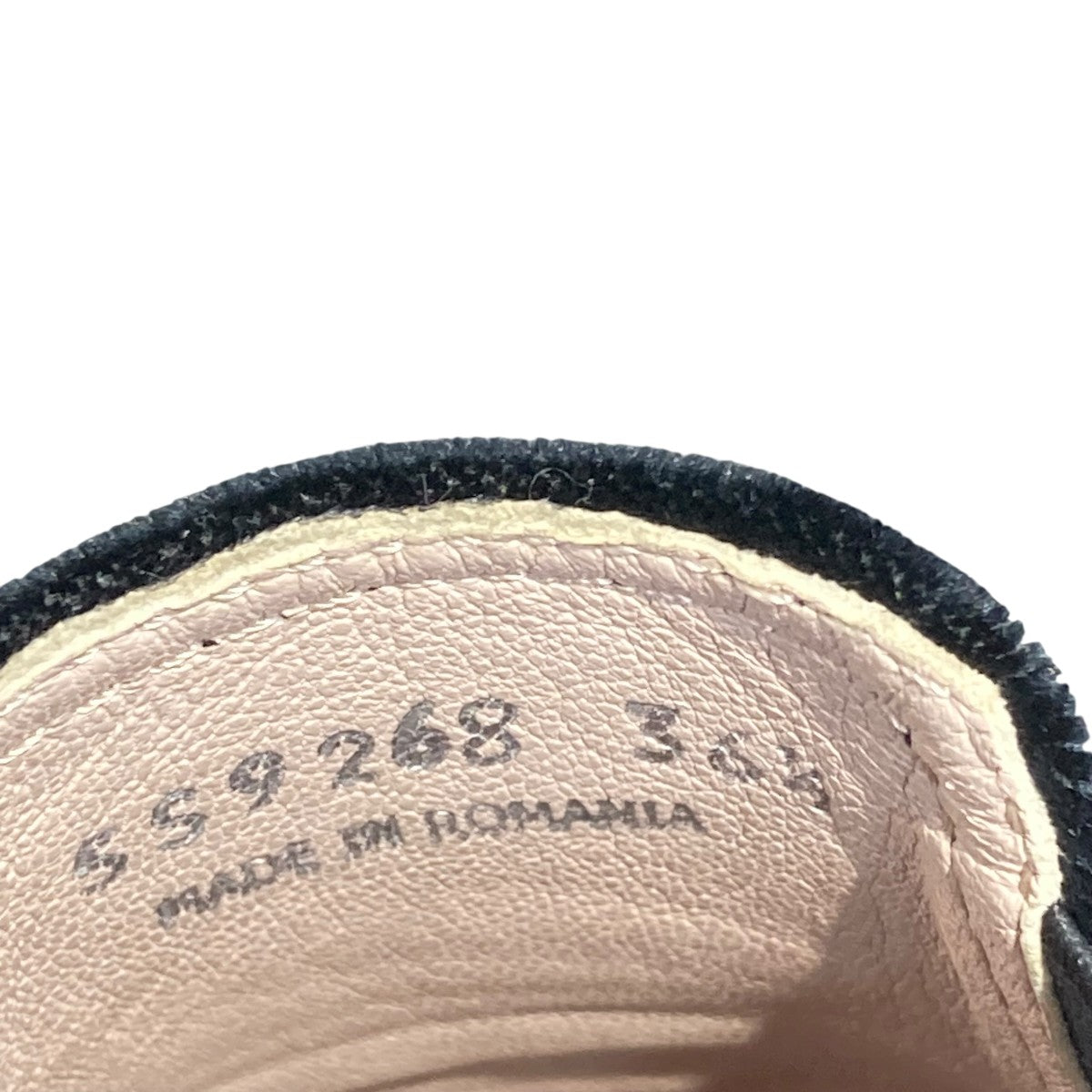 MIU MIU ビジュー ベロアスリッポン スニーカー5S9268 古着・中古-6枚目のアイテム画像