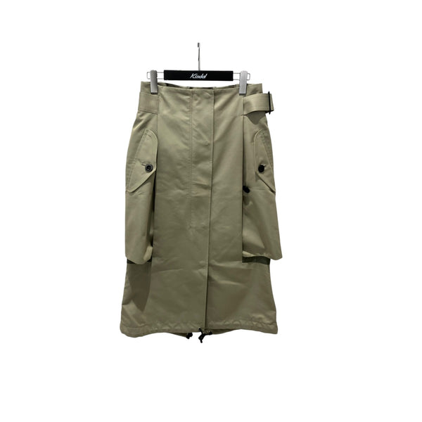 sacai(サカイ) 22AWCotton Gabardine Mix Skirt 0-Sacai，スカート22