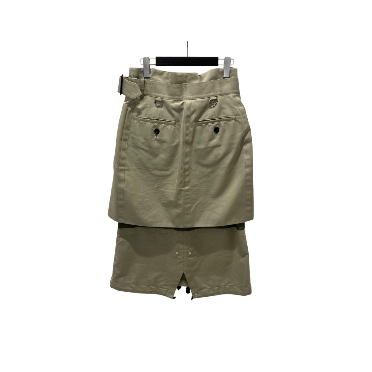 sacai(サカイ) 22AWCotton Gabardine Mix Skirt 0-Sacai，スカート22