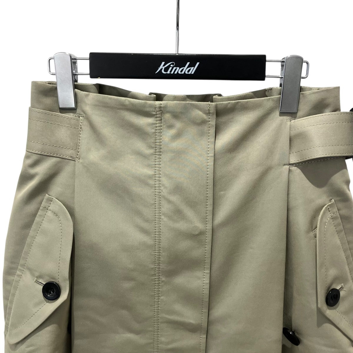 sacai Cotton Gabardine Mix Skirt スカート sacai(サカイ) 22AWCotton Gabardine Mix Skirt 0-Sacai，スカート22