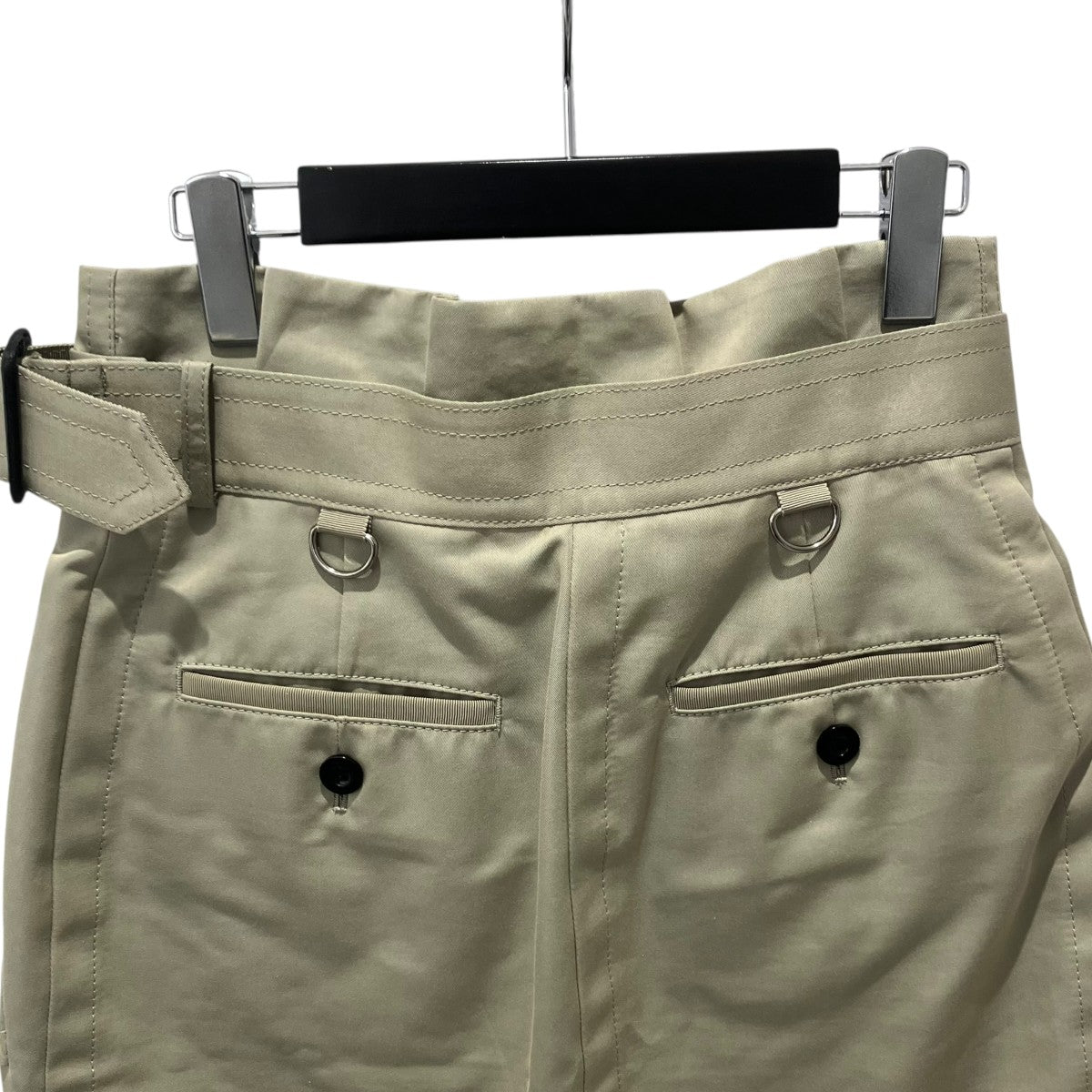 sacai 22AWCotton Gabardine Mix Skirt 0-Sacai，スカート22-06189 古着・中古-4枚目のアイテム画像