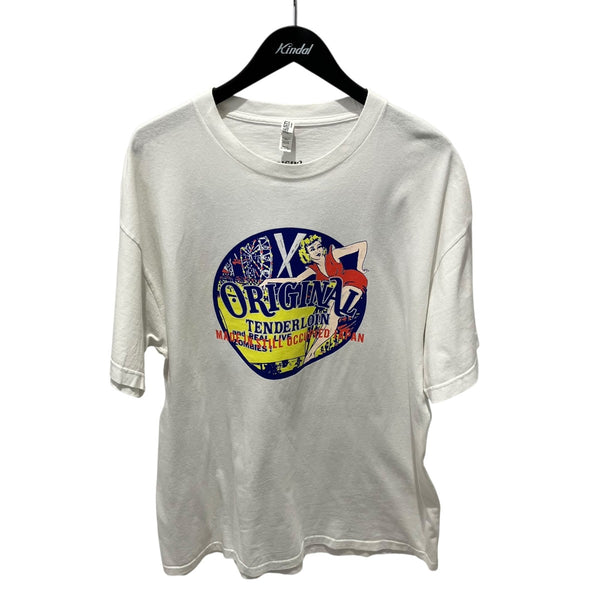 TENDERLOIN(テンダーロイン) TEE CS サーカスTシャツ ホワイト サイズ