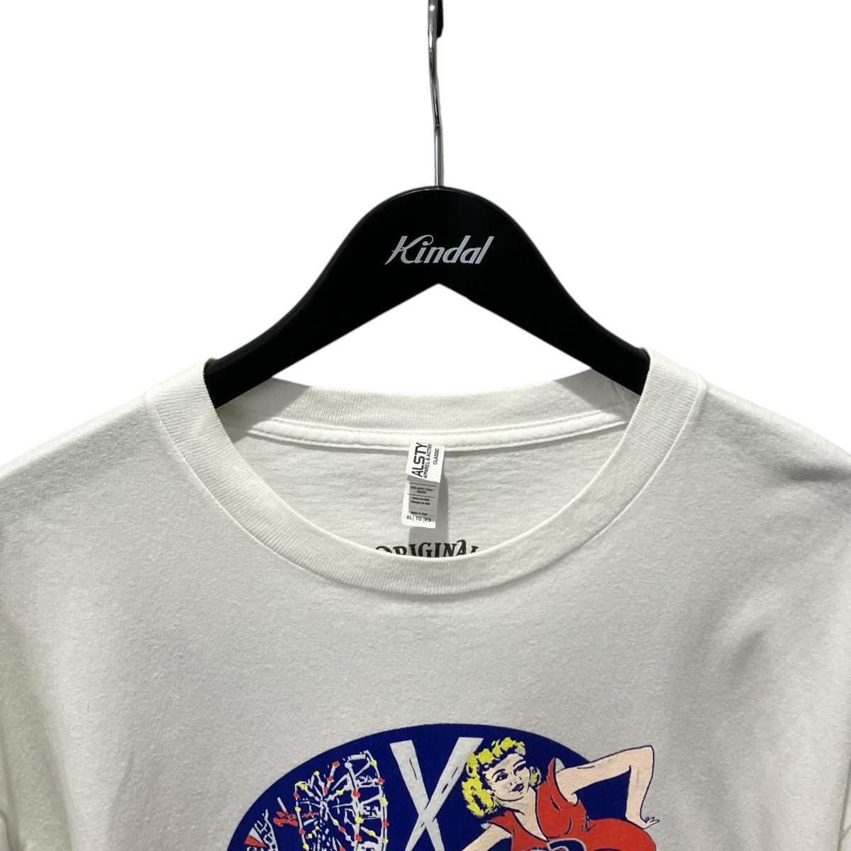TENDERLOIN(テンダーロイン) TEE CS サーカスTシャツ ホワイト サイズ