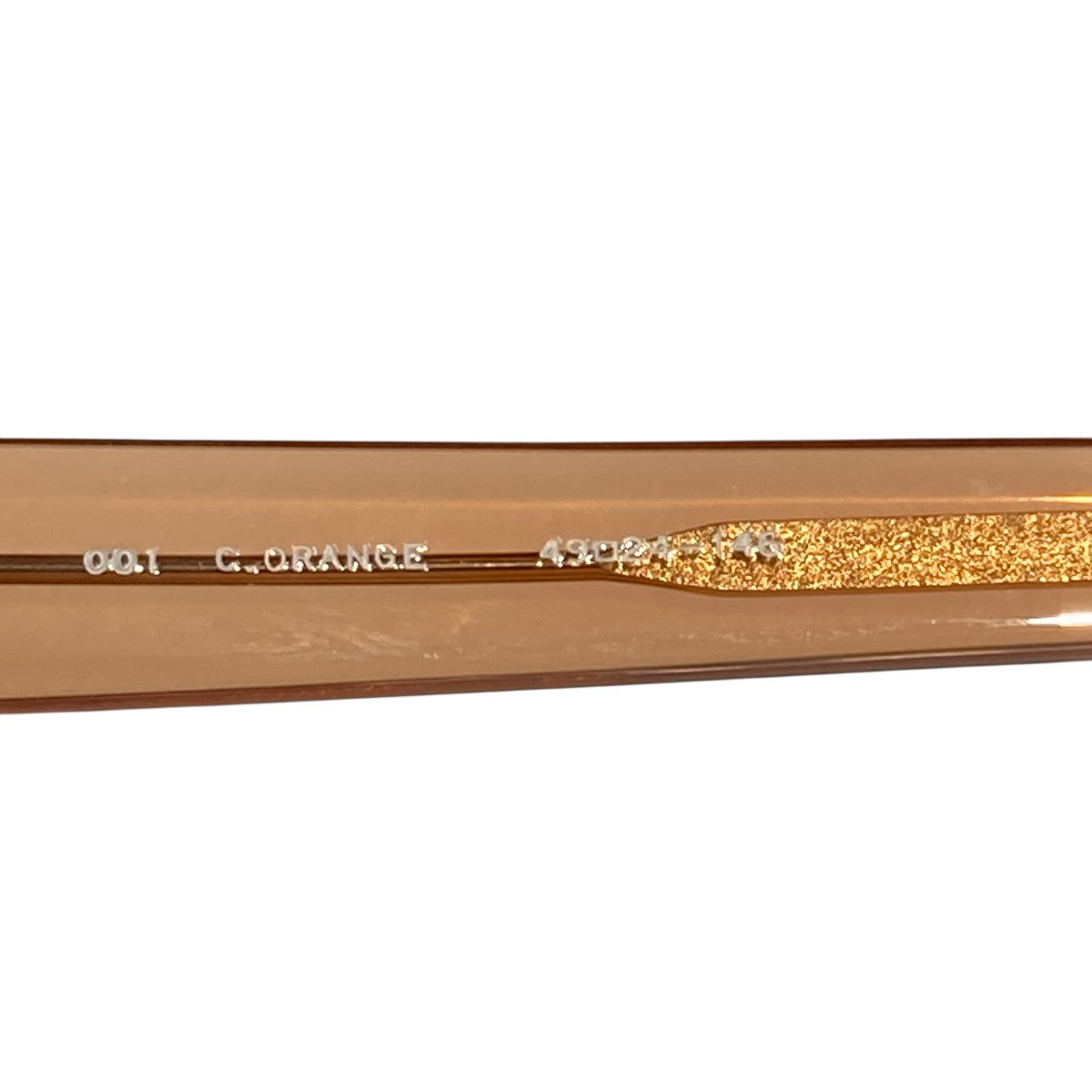 AURALEE×EYEBAN7285 サングラス オレンジ サイズ 49□24-146｜【公式