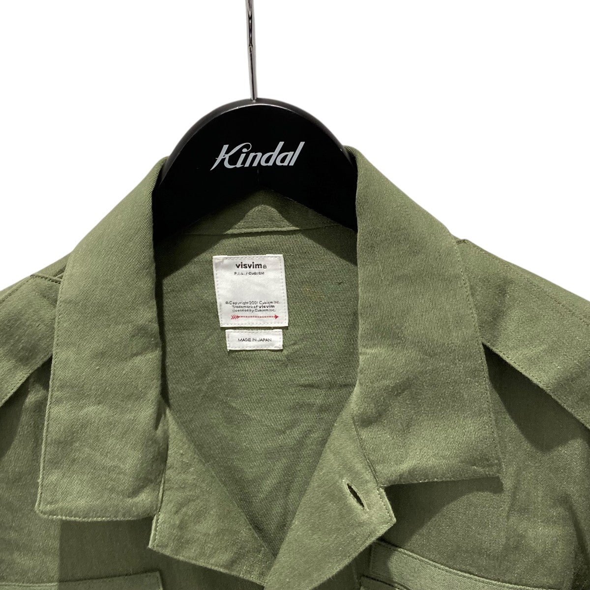 VISVIM 24SSCANAAN SHIRT L S長袖シャツ0124105011024 古着・中古-3枚目のアイテム画像