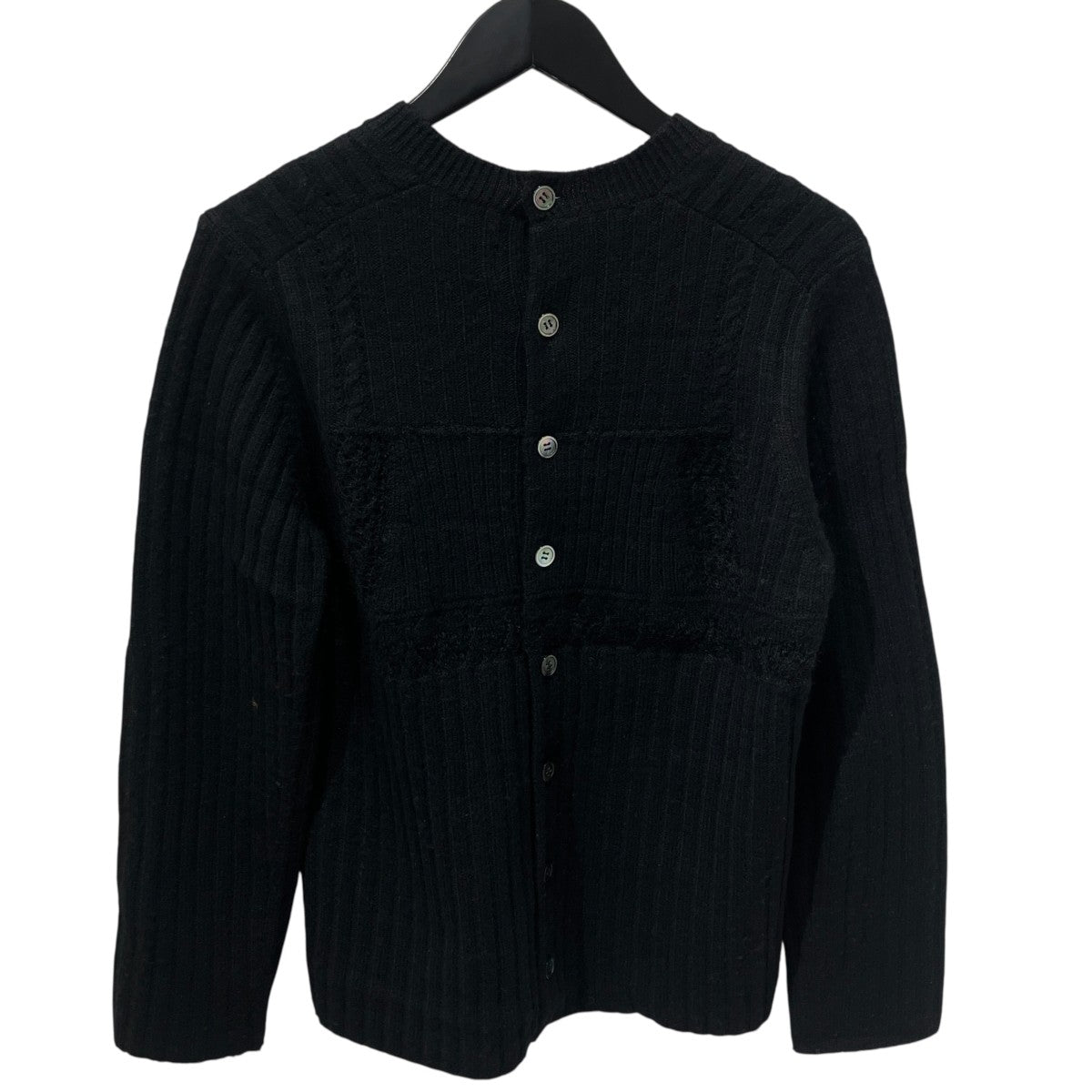 TAO COMME des GARCONS 24AWすかし編みデザインニットトップスクルーネックニットTN-N023 古着・中古-2枚目のアイテム画像