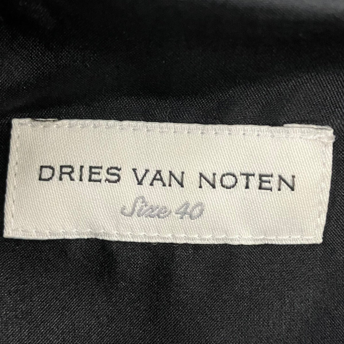 DRIES VAN NOTEN ノースリーブカットソー 古着・中古-4枚目のアイテム画像