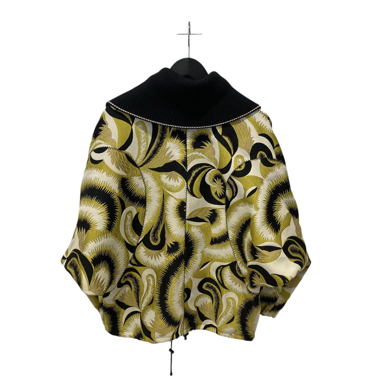ドリスヴァンノッテン　金色模様 ラップジャケットsize36 DRIES VAN NOTEN(ドリスヴァンノッテン) ジャケット イエロー×ブラック