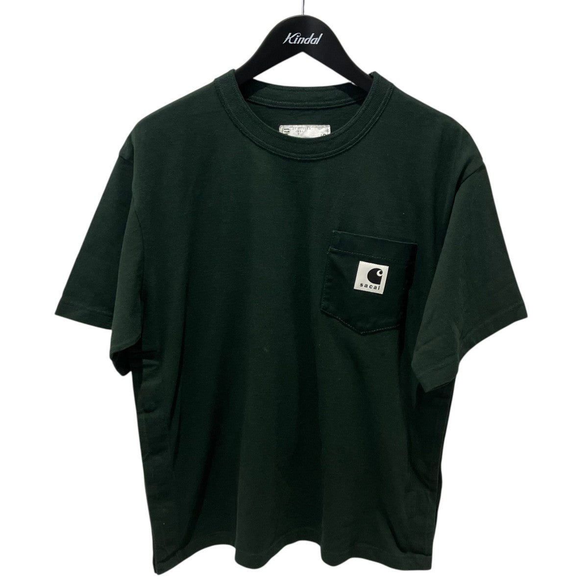 sacai 25AWCarhartt WIP Cotton Jersey T-shirt半袖カットソー25-00995S 古着・中古-1枚目のアイテム画像