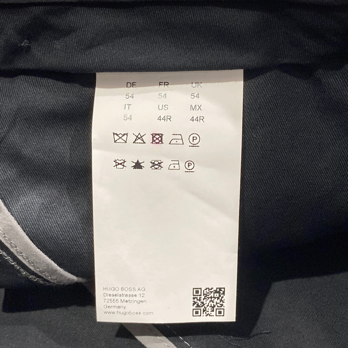 BOSS ピンストライプセットアップ 古着・中古-8枚目のアイテム画像