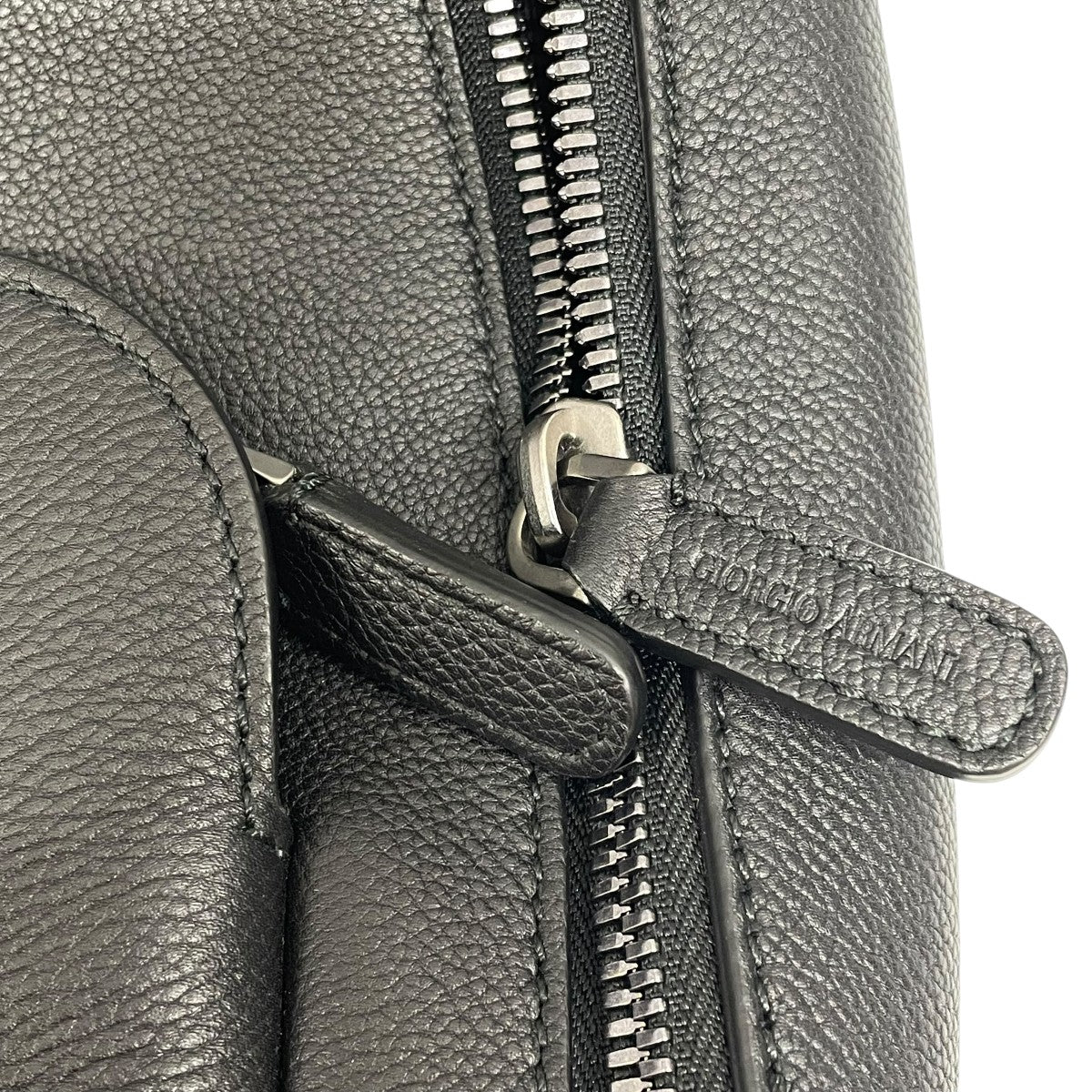 GIORGIO ARMANI レザーリュック 古着・中古-5枚目のアイテム画像