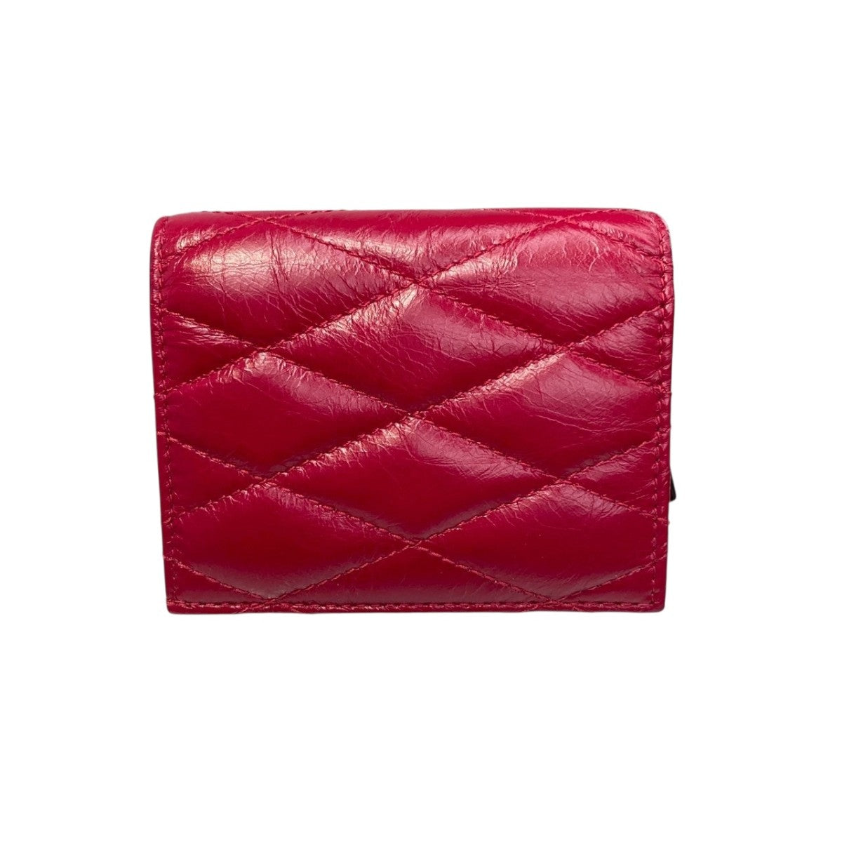 JIMMY CHOO FARONE RASPBERRY CARD WALLET財布 古着・中古-2枚目のアイテム画像