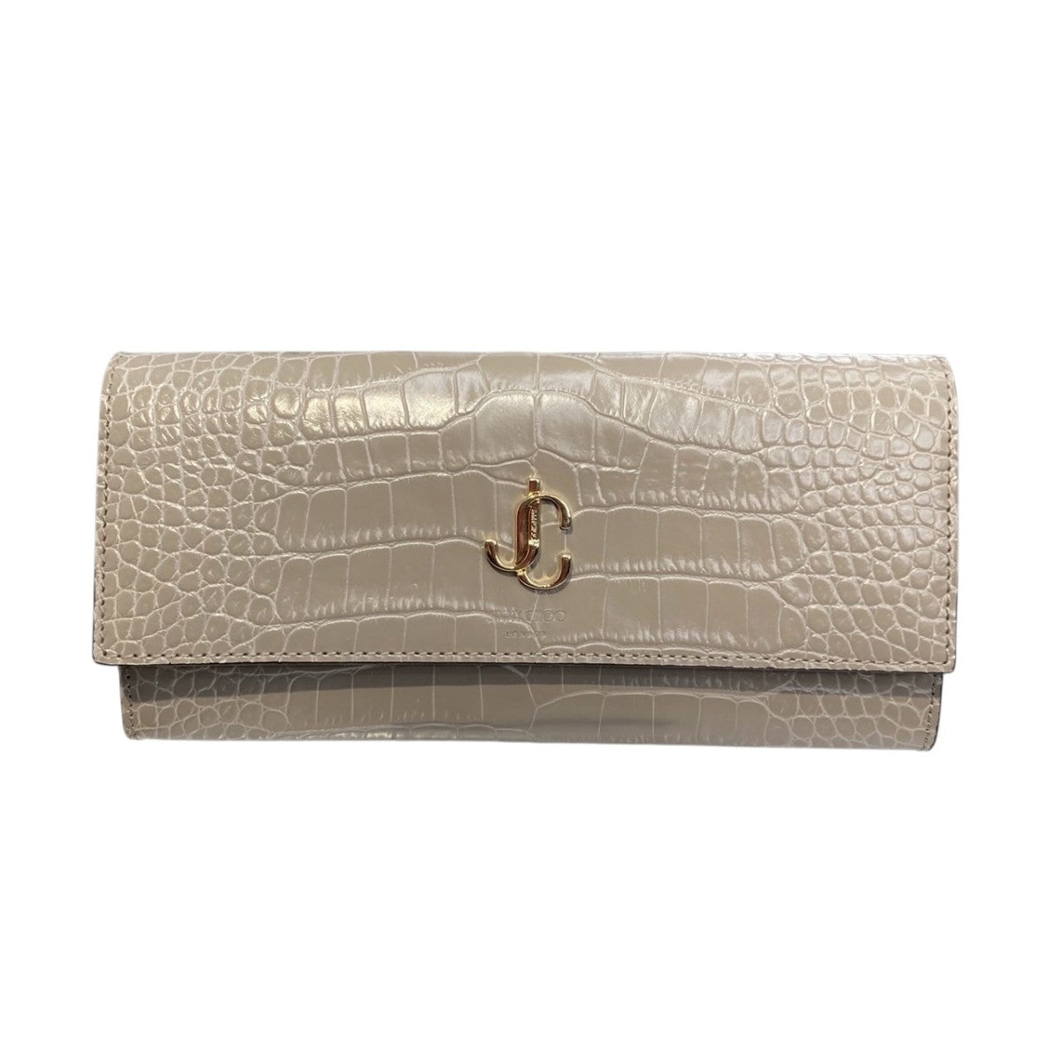 JIMMY CHOO JC CONTINENTAL型押し長財布 古着・中古-1枚目のアイテム画像