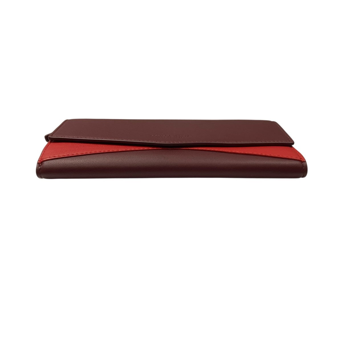 BOTTEGA VENETA エンベロープ バイカラー レザー ウォレット長財布 古着・中古-3枚目のアイテム画像