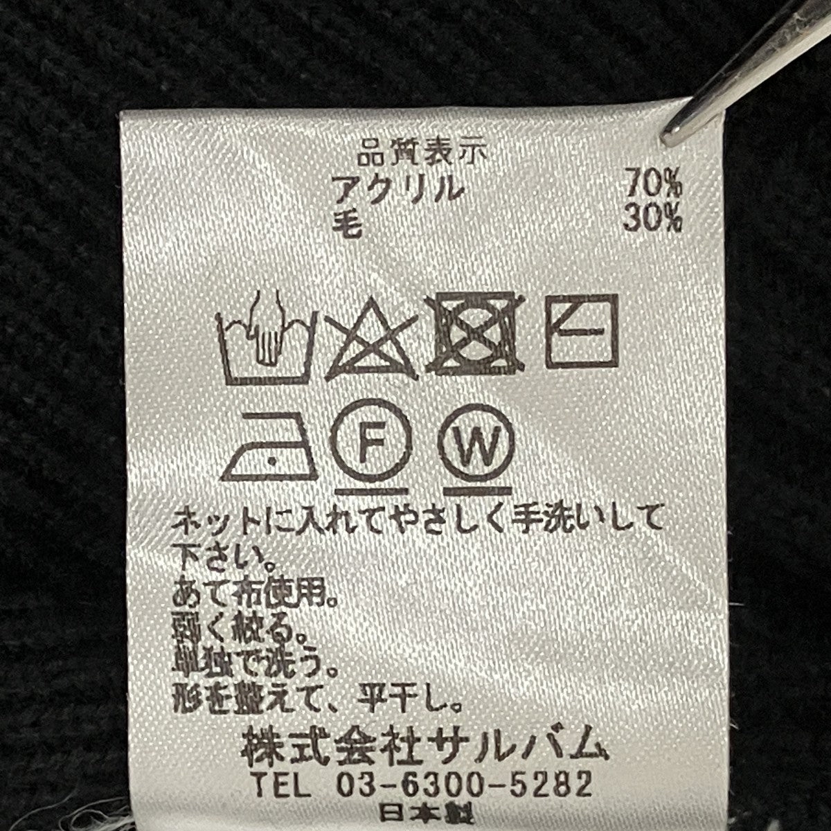 HIGH NECK ZIP-UP KNITジップニットMU-K01-800