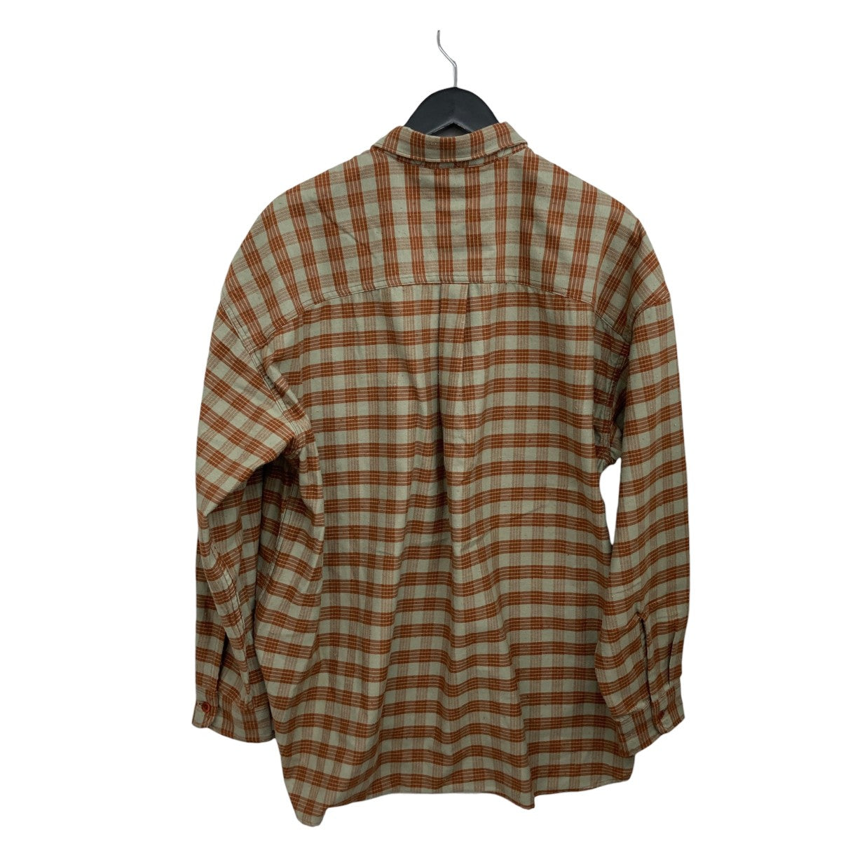 Cotton Silk Deck ShirtチェックシャツSUGF356
