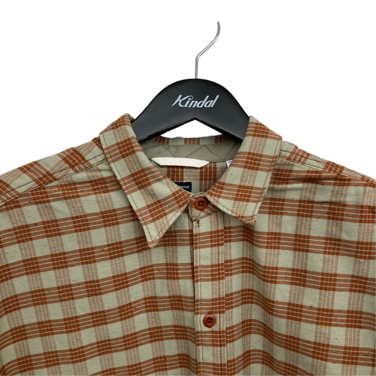 Cotton Silk Deck ShirtチェックシャツSUGF356