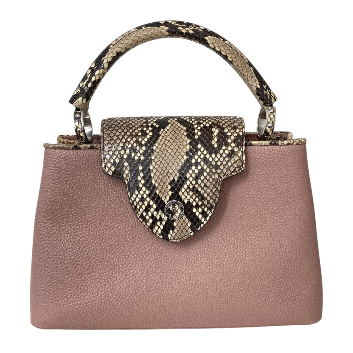 LOUIS VUITTON カプシーヌ PM パイソントートバッグN95382 古着・中古-1枚目のアイテム画像